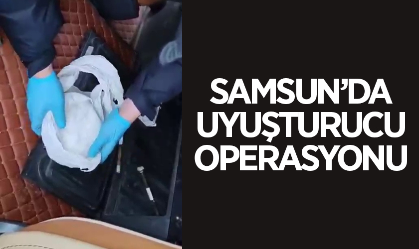 Samsun’da TIR’da Uyuşturucu Operasyonu: Metamfetamin Ele Geçirildi