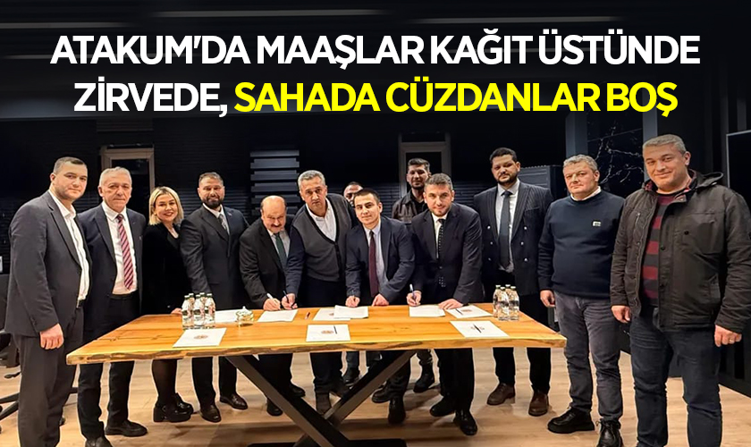 Atakum'da Maaşlar Kağıt Üstünde Zirvede, Sahada Cüzdanlar Boş