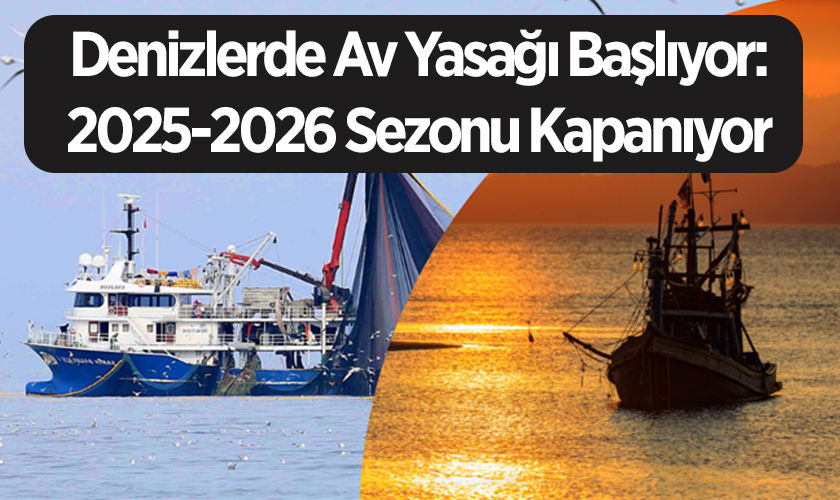 Denizlerde Av Yasağı Başlıyor: 2025-2026 Sezonu Kapanıyor
