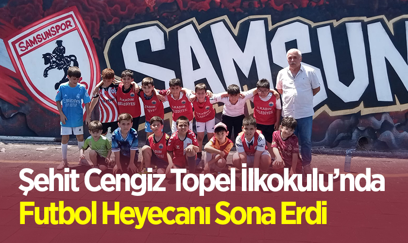 Şehit Cengiz Topel İlkokulu’nda Futbol Heyecanı Sona Erdi
