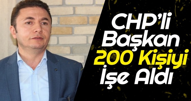 Haluk Köksoy: CHP'li Başkan 200 Kişiyi İşe Aldı