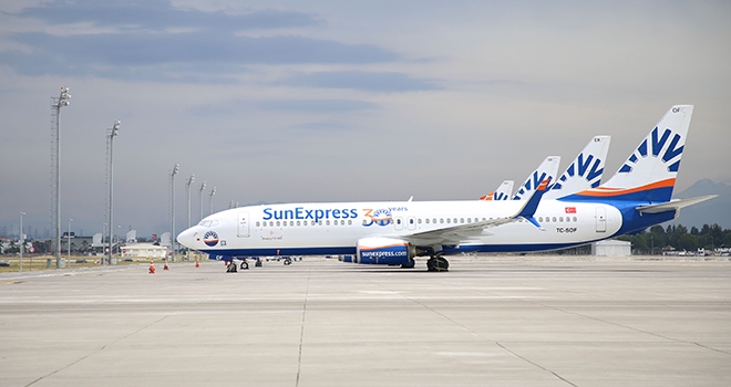 SunExpress Dış Hat Uçuşlarına Başladı