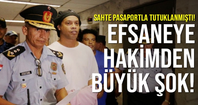 Ronaldinho'nun Paraguay’daki tutukluluk hali 6 ay sürebilir