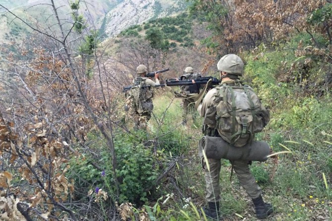 Şırnak'ta Saldırı Hazırlığındaki 2 PKK'lı Öldürüldü