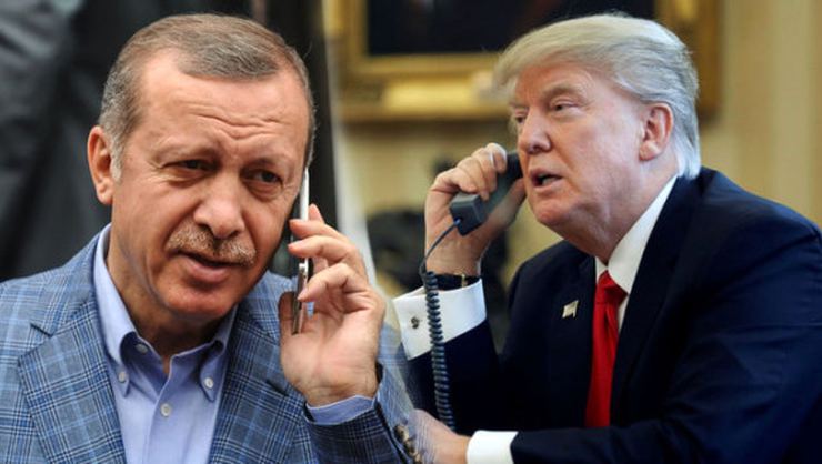 Erdoğan ve Trump'ın Telefon Görüşmesi