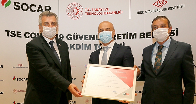 SOCAR Türkiye’nin ‘Güvenli Üretimi’ TSE tarafından Tescillendi