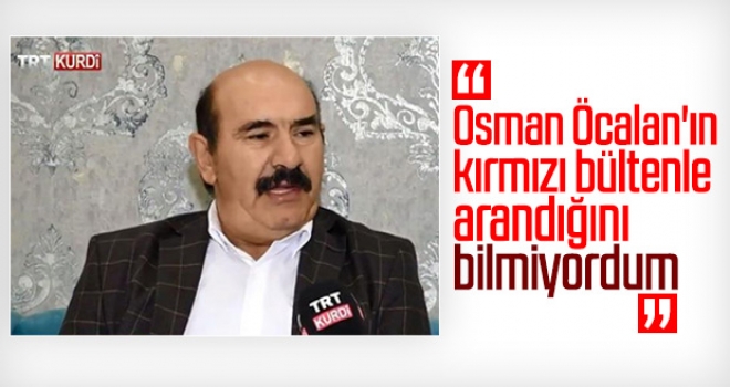 Erdoğan: Osman Öcalan'ın Kırmızı Bültenle Arandığını Bilmiyorum