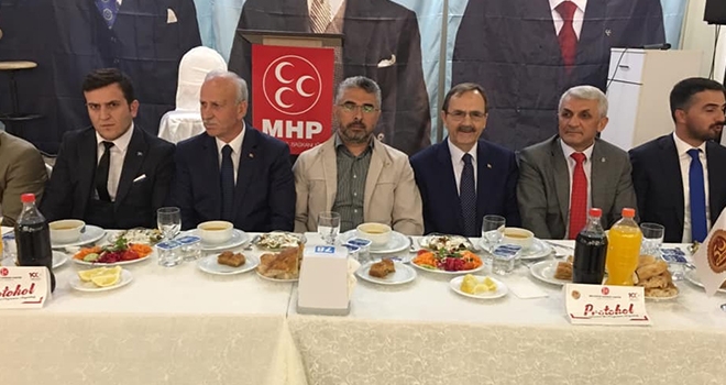 MHP Samsun İftarında MHP’nin 50. Yılı ve Milli Mücadelenin 100. Yılı Vurgusu