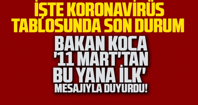 Son dakika: Türkiye'de 61 Kişi Daha Koronavirüsten Hayatını Kaybetti