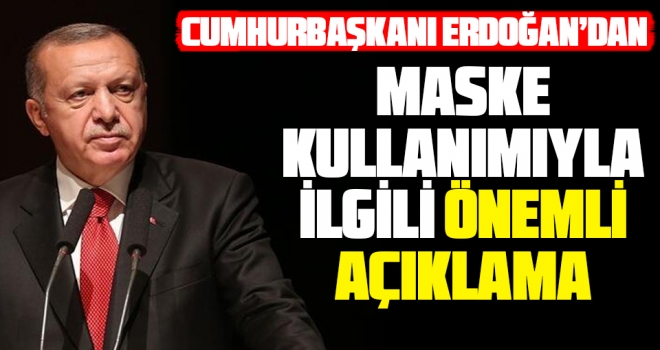 Cumhurbaşkanı Erdoğan'dan MYK öncesi açıklama