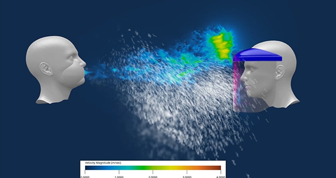 Bir Hapşırmanın Bilgisayar Simülasyonu