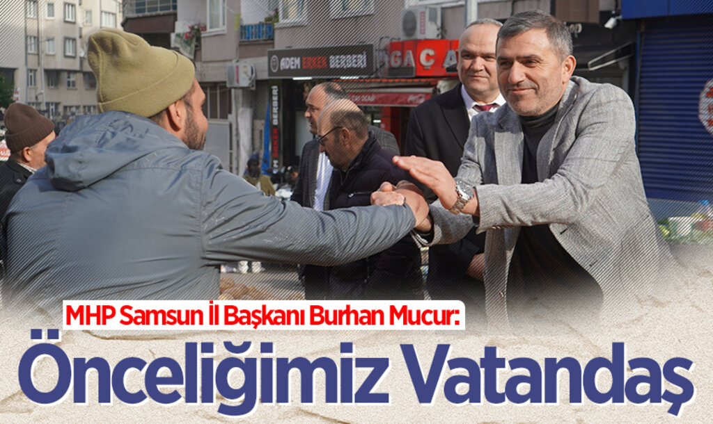 MHP Heyetinden İlkadım Modern Pazar Ziyareti: Esnafın Sorunları Dinlendi: Önceliğimiz Vatandaş haberi