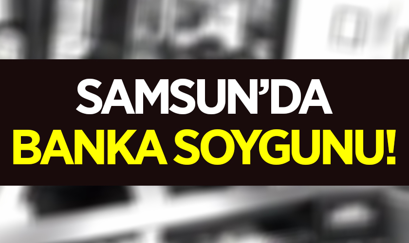 Samsun Çarşamba’da Şok Soygun Girişimi: Esnaf Bankayı Kuru Sıkı Tabancayla Soydu, Polis Kaçışına İzin Vermedi haberi