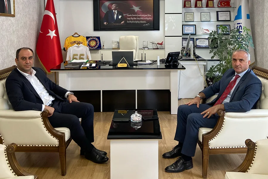 Basın İlan Kurumu Samsun Bölge Müdürü Nedim Engin'den İŞKUR'a Ziyaret
