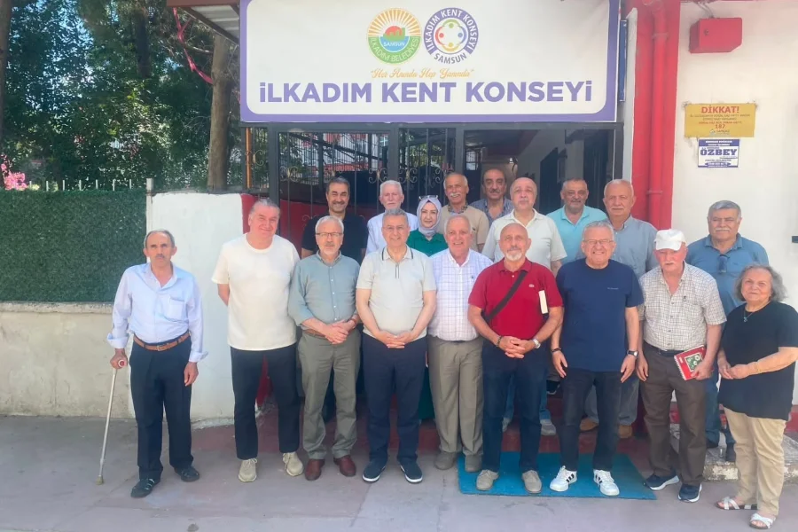 Başkan İhsan Kurnaz, Cumartesi Edebiyat Sohbetleri'nde Prof. Dr. Gazanfer Doğu ile Buluştu