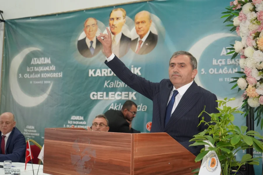 MHP Samsun'da ilçe kongreleri tamamlandı: Burhan Mucur'dan birlik ve teşekkür mesajı