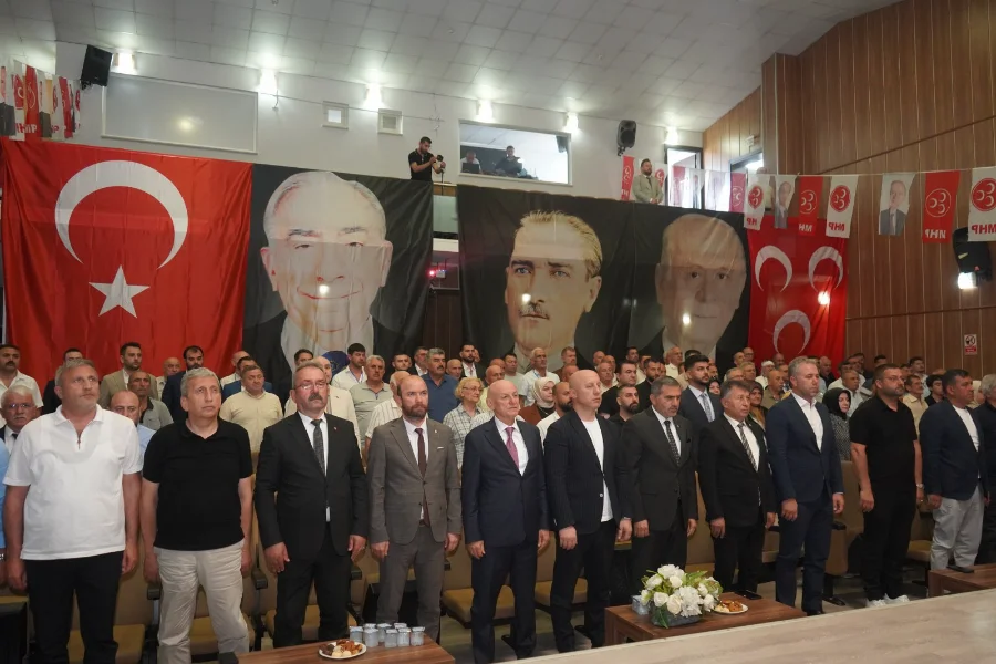 MHP Terme İlçe Başkanlığı'nda 12. Olağan Kongre Gerçekleştirildi