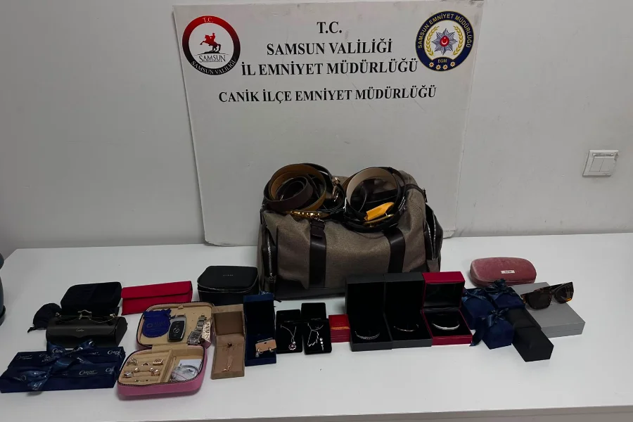 Samsun'da 6 Milyon Liralık Mücevher Hırsızlığı Aydınlatıldı