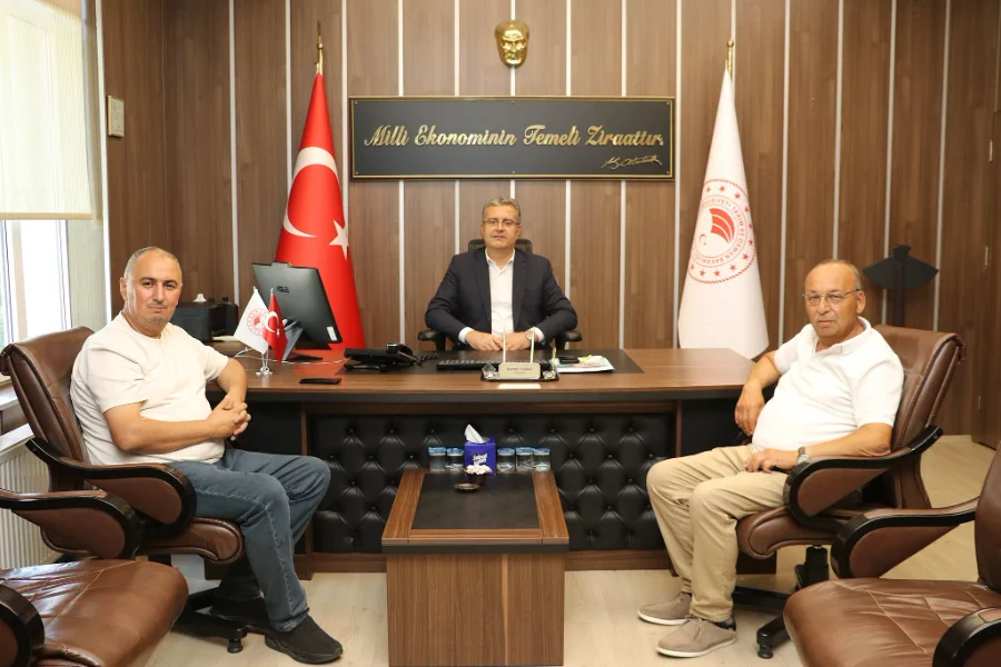 Türkiye Arı Yetiştiricileri Merkez Birliği'nden Samsun İl Tarım ve Orman Müdürü Kemal Yılmaz'a Ziyaret