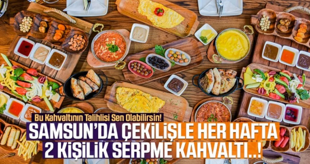 Emirgan Cafe'de her hafta çekilişle serpme kahvaltı hediye..!