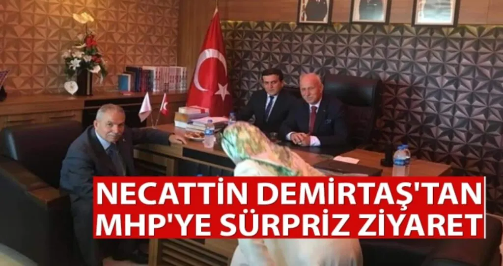 Necattin Demirtaş'tan MHP'ye Sürpriz ziyaret
