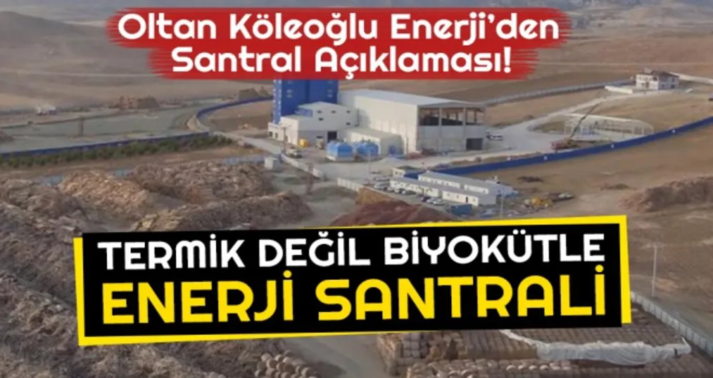 Çarşamba’ya Termik değil Biyokütle Enerji Santrali Yapılıyor!
