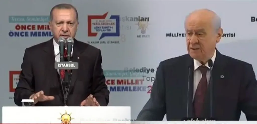 Erdoğan'dan Bahçeli'ye Teşekkür!