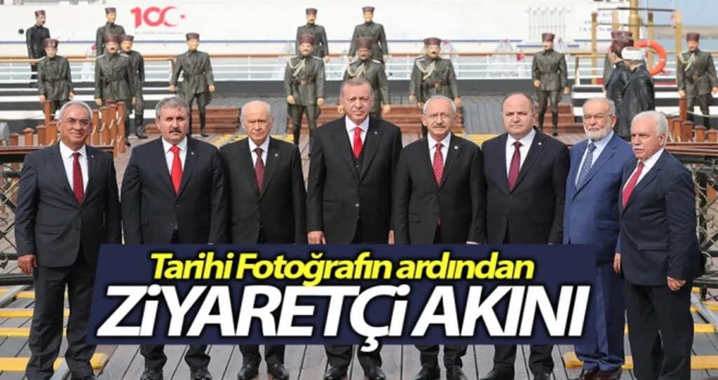 Liderlerin tarihi fotoğrafının ardından Tütün İskelesi'ne ziyaretçi akını..!