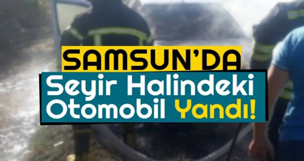 Seyir Halindeki Otomobil Yandı!