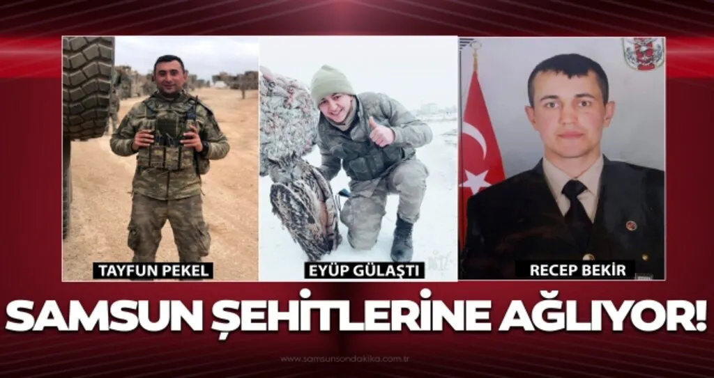 Samsun Şehitlerine Ağlıyor!