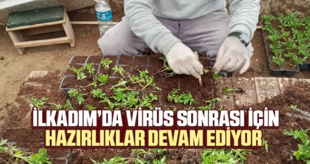 İlkadım'da Virüs Sonrası İçin Hazırlıklar Devam Ediyor