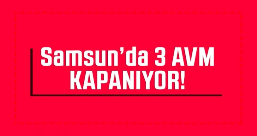 Samsun'da AVM'lerin Korono Virüs Kararı..!