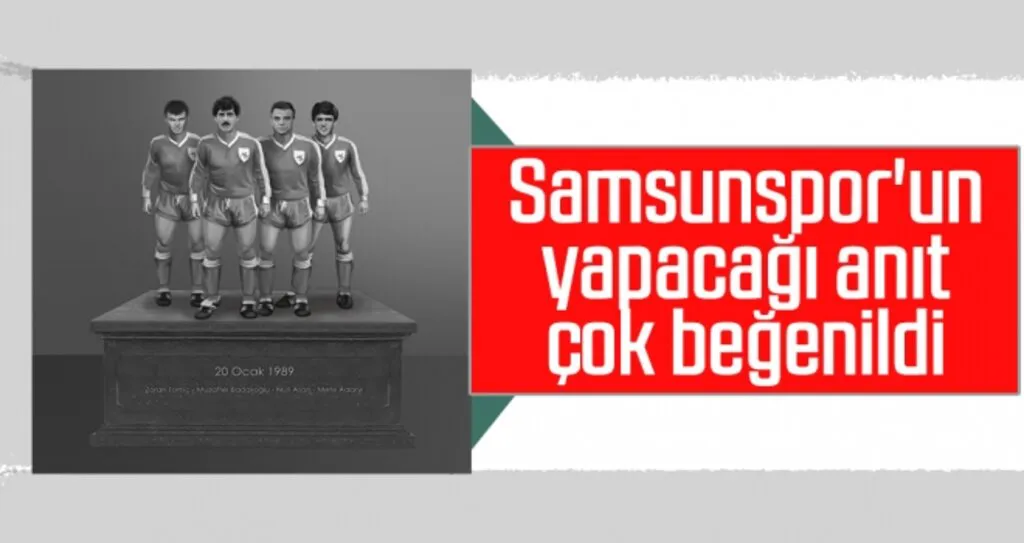 Samsunspor'un Yapacağı Anıt Çok Beğenildi