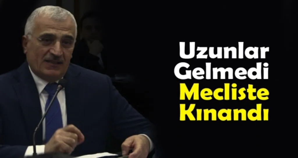 Hasan Uzunlar Mecliste Kınandı!