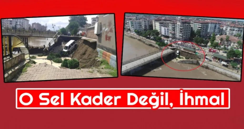 CHP İl Yönetimi; O Sel Kader Değil, İhmal
