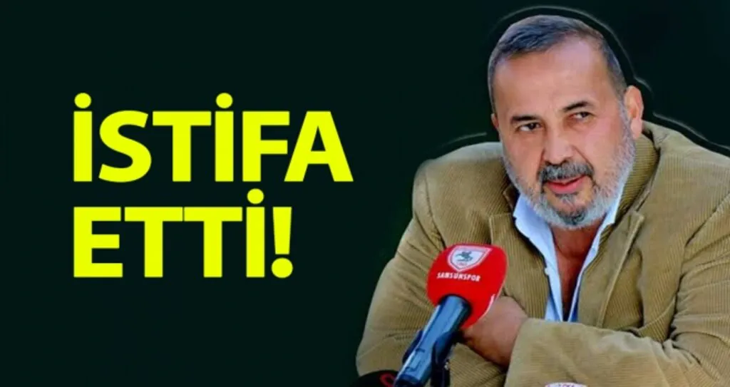 İsmail Uyanık Samsunspor'dan istifa etti..!