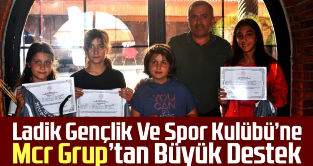 Ladik Gençlik Ve Spor Kulübü’ne Mcr Grup’tan Büyük Destek