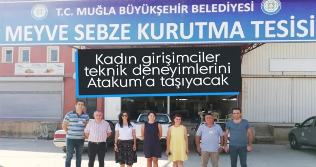 Atakum Belediyesi’nin öncülük ettiği kadın girişimcilerden teknik gezi