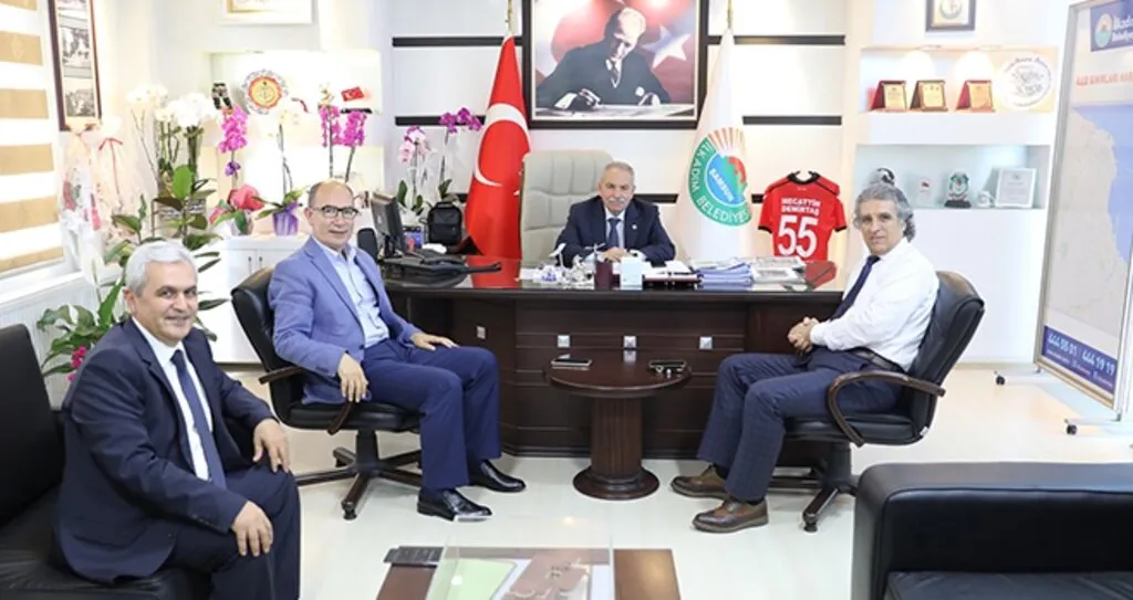 İlkadım Belediye Başkanı Necattin Demirtaş 3 Kaymakamı Bir Arada Ağırladı