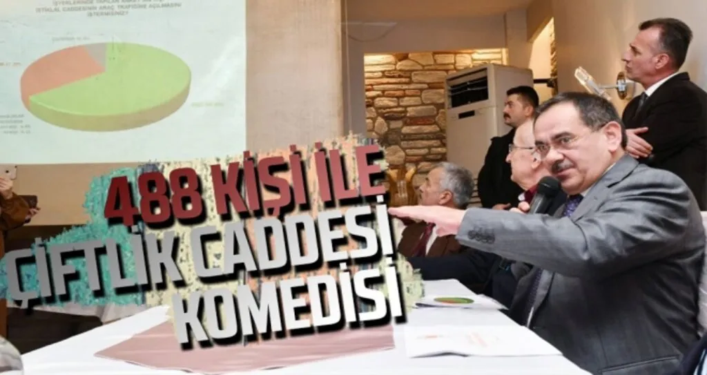 488 Kişiyle 'Çiftlik Anketi' Komedisi!