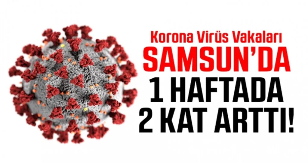 Samsun'un korona virüs tablosu