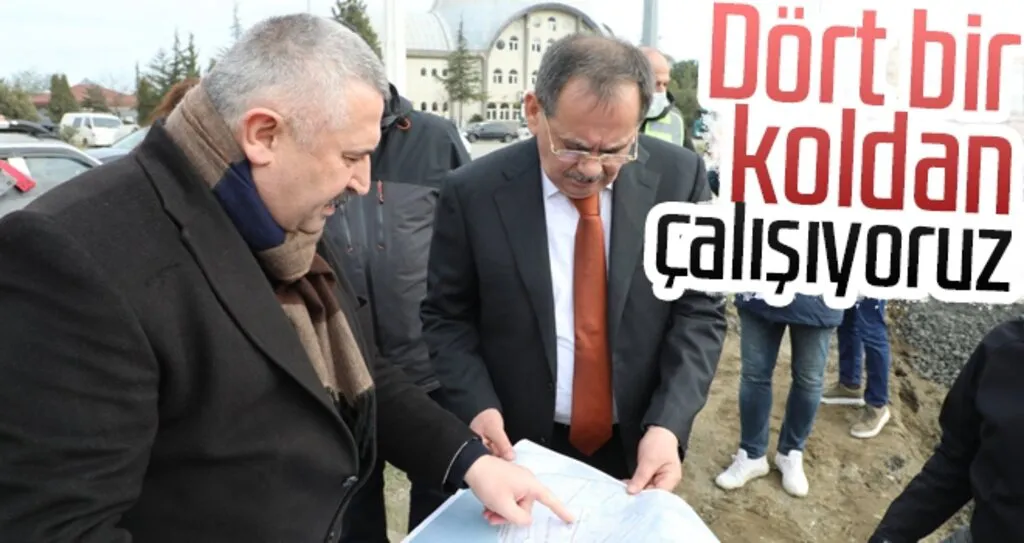 Başkan Demir : Dört bir koldan çalışıyoruz