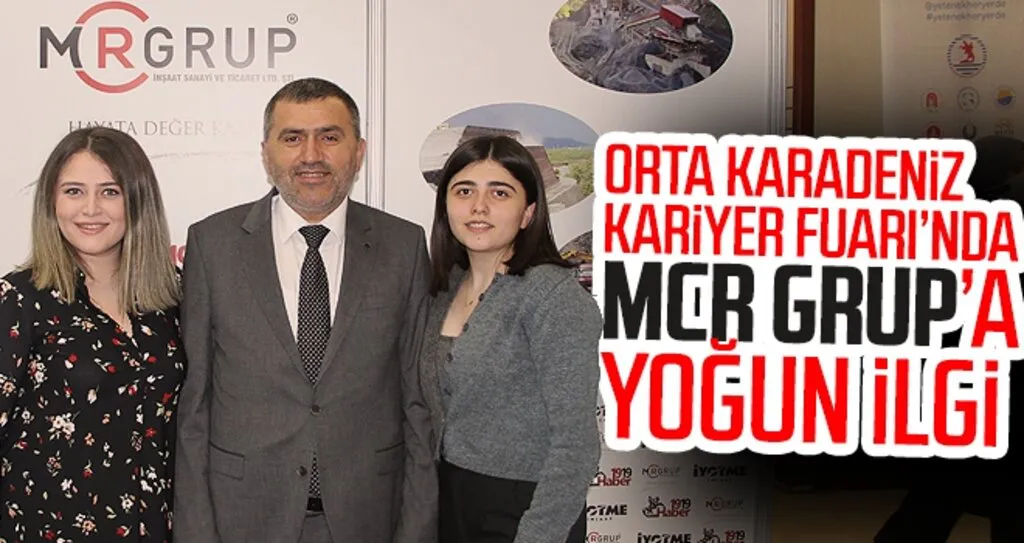 Orta Karadeniz Kariyer Fuarı’nda MCR Grup’a Yoğun İlgi