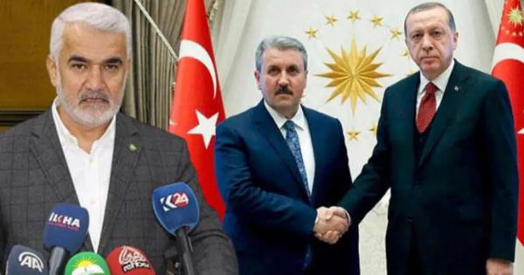 Destici'den, seçimde Erdoğan'ı destekleme kararı alan HÜDA PAR'la ilgili açıklama: İttifak içinde değiller, tek taraflı destek beyanı