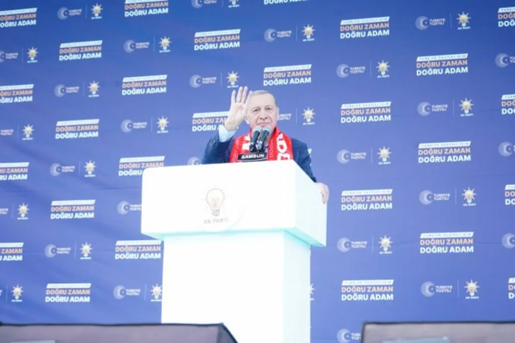 AK Parti Genel Başkanı ve Cumhurbaşkanı Recep Tayyip Erdoğan Samsun'da Konuştu