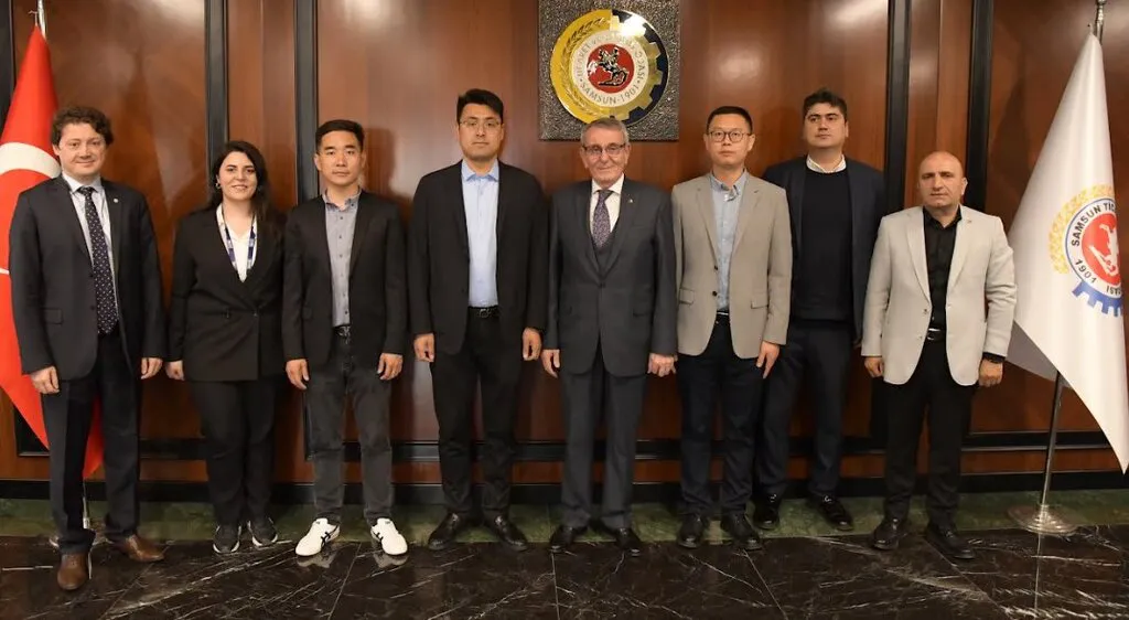 Çinli Firma Temsilcileri Samsun'a Geldi