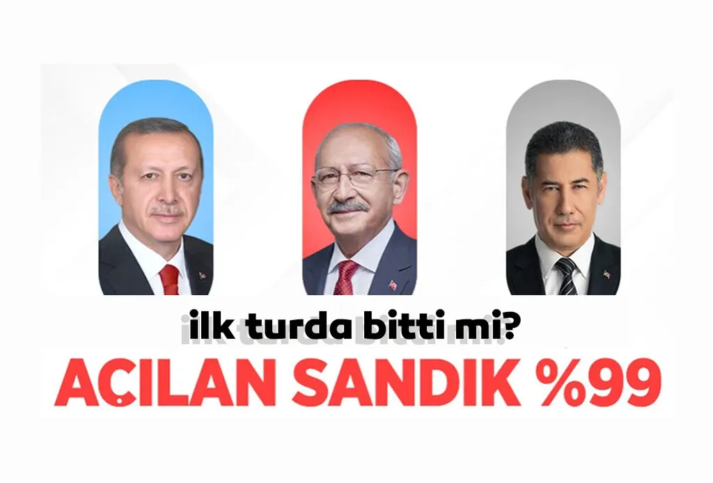 Erdoğan ne kadar fark attı? Seçim İlk turda bitti mi?
