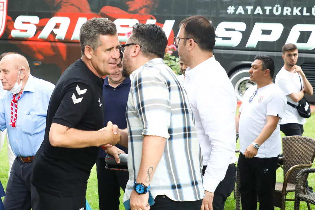 Samsunspor'da Bayramlaşma
