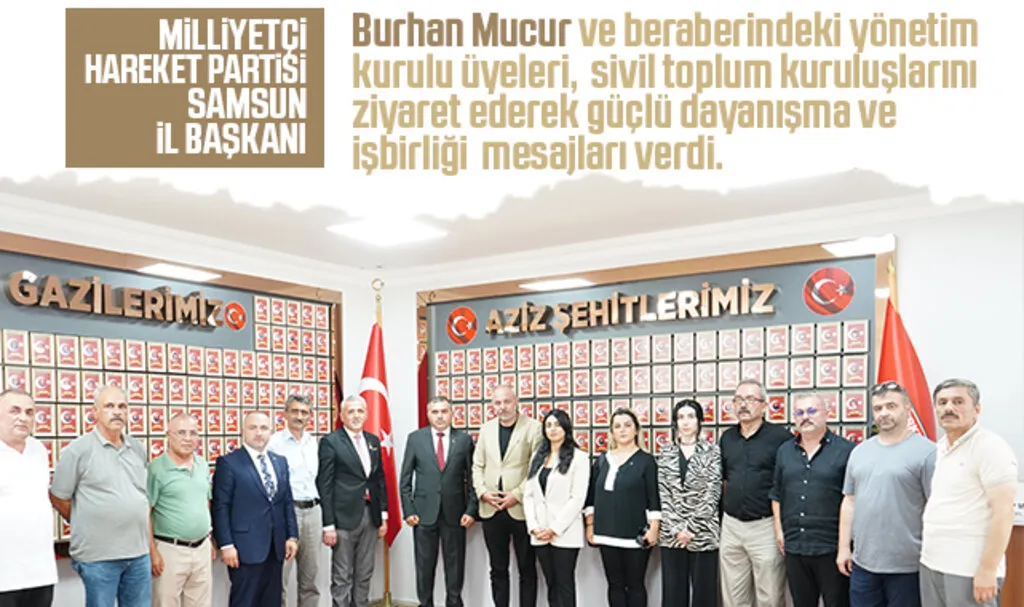 MHP 'den STK'lara Ziyaret