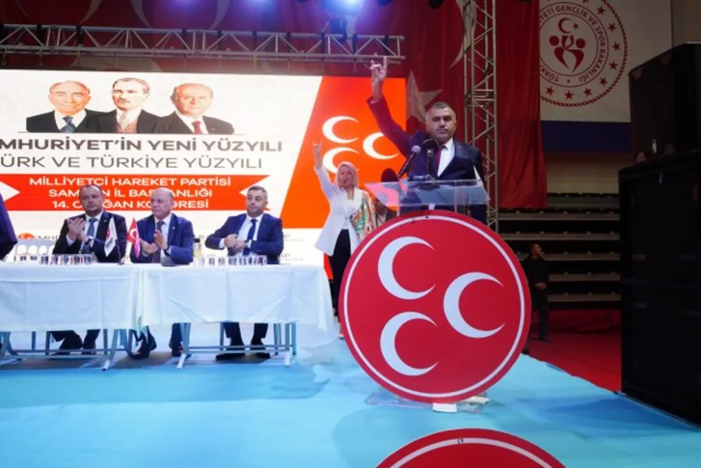 MHP Samsun İl Kongresinde Milliyetçi Duruş Yeniden Tescillendi